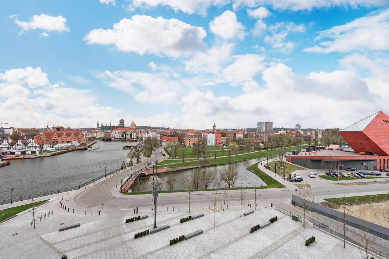 Brabank Riverside By Downtown Apartments Gdansk Bagian luar foto