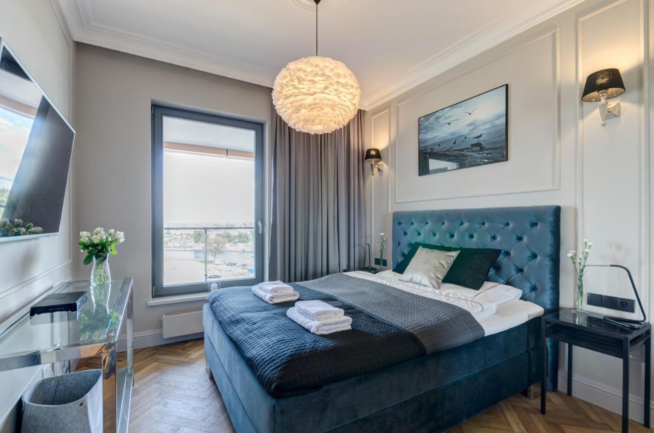 Brabank Riverside By Downtown Apartments Gdansk Bagian luar foto